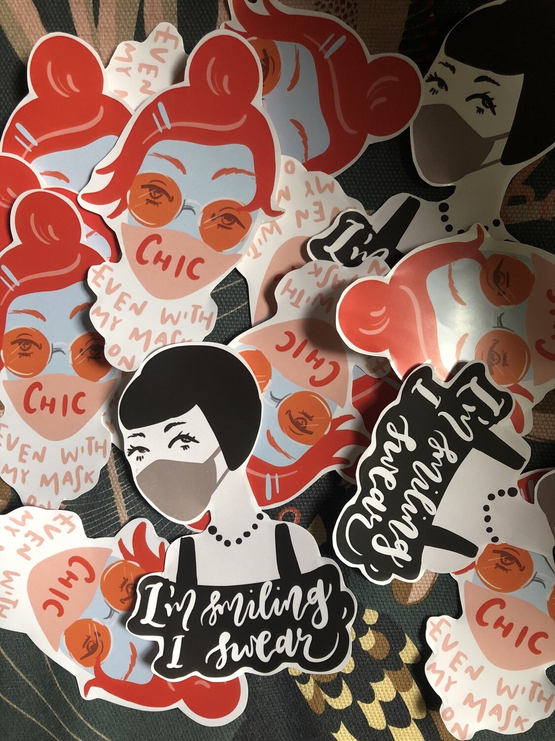 Covid Chic Stickers