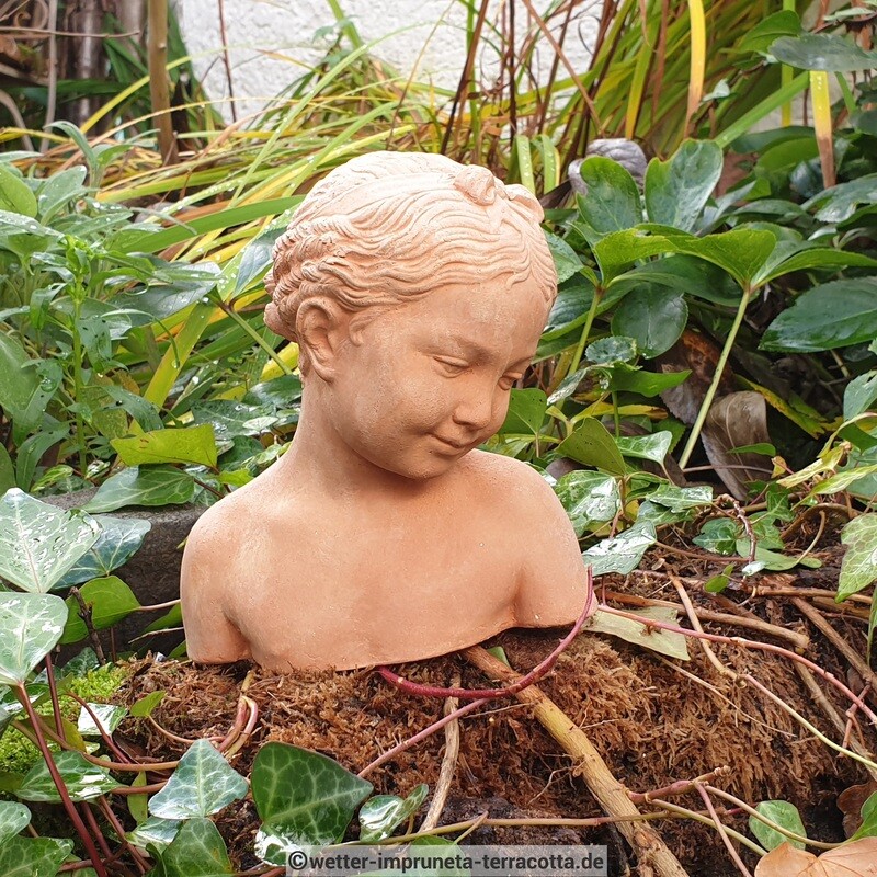 Kleine Mädchenbüste &quot;Bambina&quot;, Höhe 18 cm