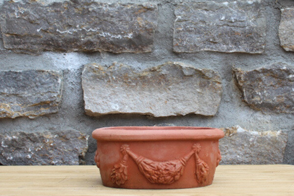 Pfanztopf &quot;Ovale con festosi&quot;, Ø 25 | Höhe 12 cm