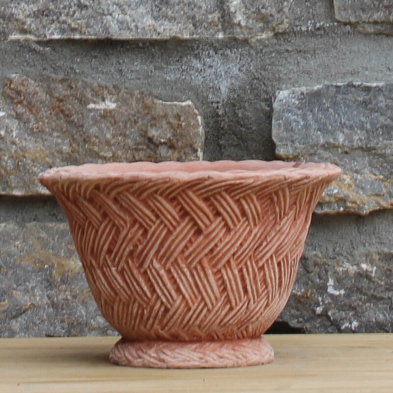 Pflanztopf &quot;Vaso Cestino vimini&quot;, Ø innen 24 | Höhe 16 cm