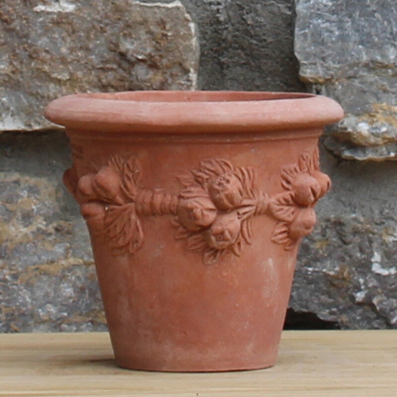 Pflanztopf &quot;Vaso con Frutta&quot;, Ø innen 17 | Höhe 16 cm