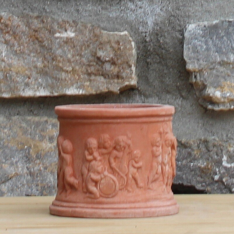 Pflanztopf &quot;Vaso Cilindro con Putti&quot;, in verschiedenen Größen erhältlich