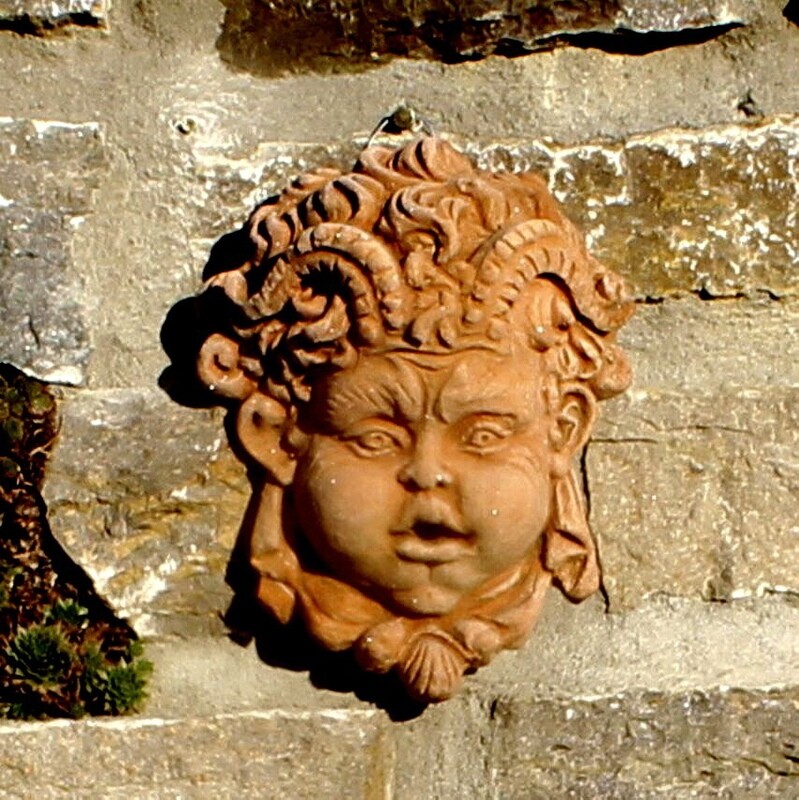 Wandrelief Fabelwesen, Ø 30 cm