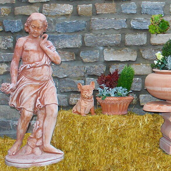 Ein Meisterwerk! &quot;Statua giovanetta con fiori&quot; , Höhe 110 cm