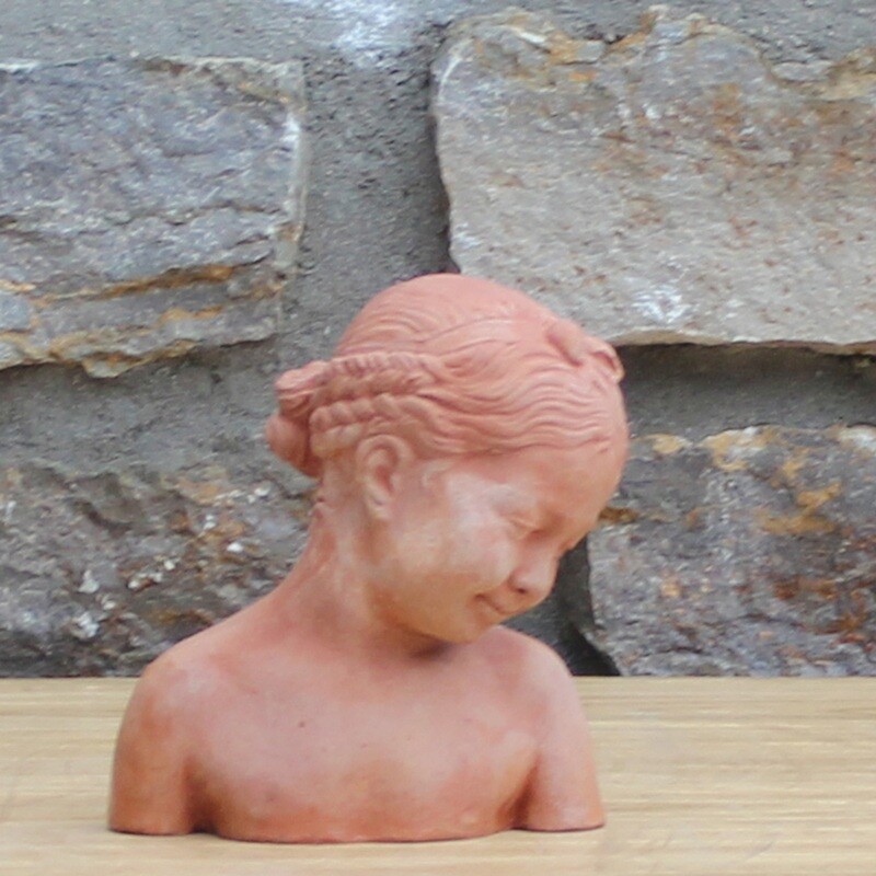 Mädchenbüste &quot;Bambina&quot;, Höhe 28 cm
