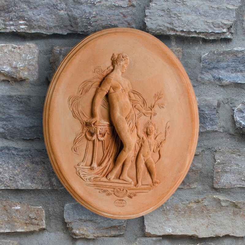 Wandrelief &quot;Ovale-Venere&quot;, Breite 62 |  Höhe 76 cm