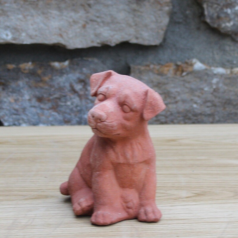Kleiner putziger Hund, Länge 18 | Höhe 16 cm