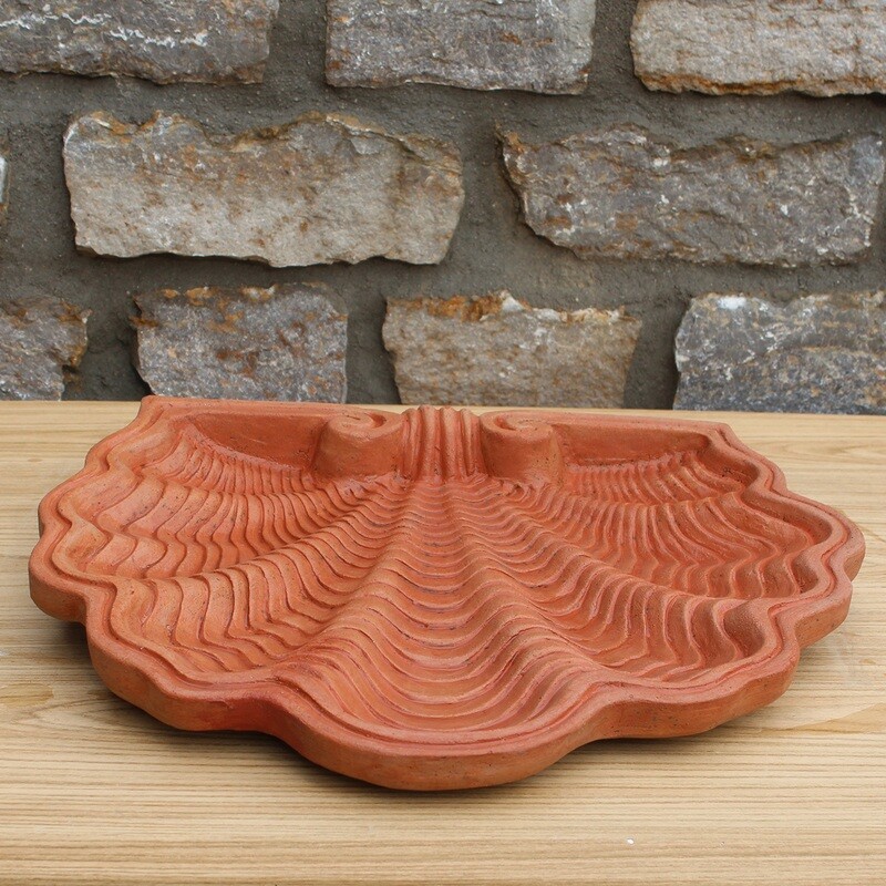 Vogeltränke &quot;Vasca per uccelli a Conchiglia, 50 x 48 cm