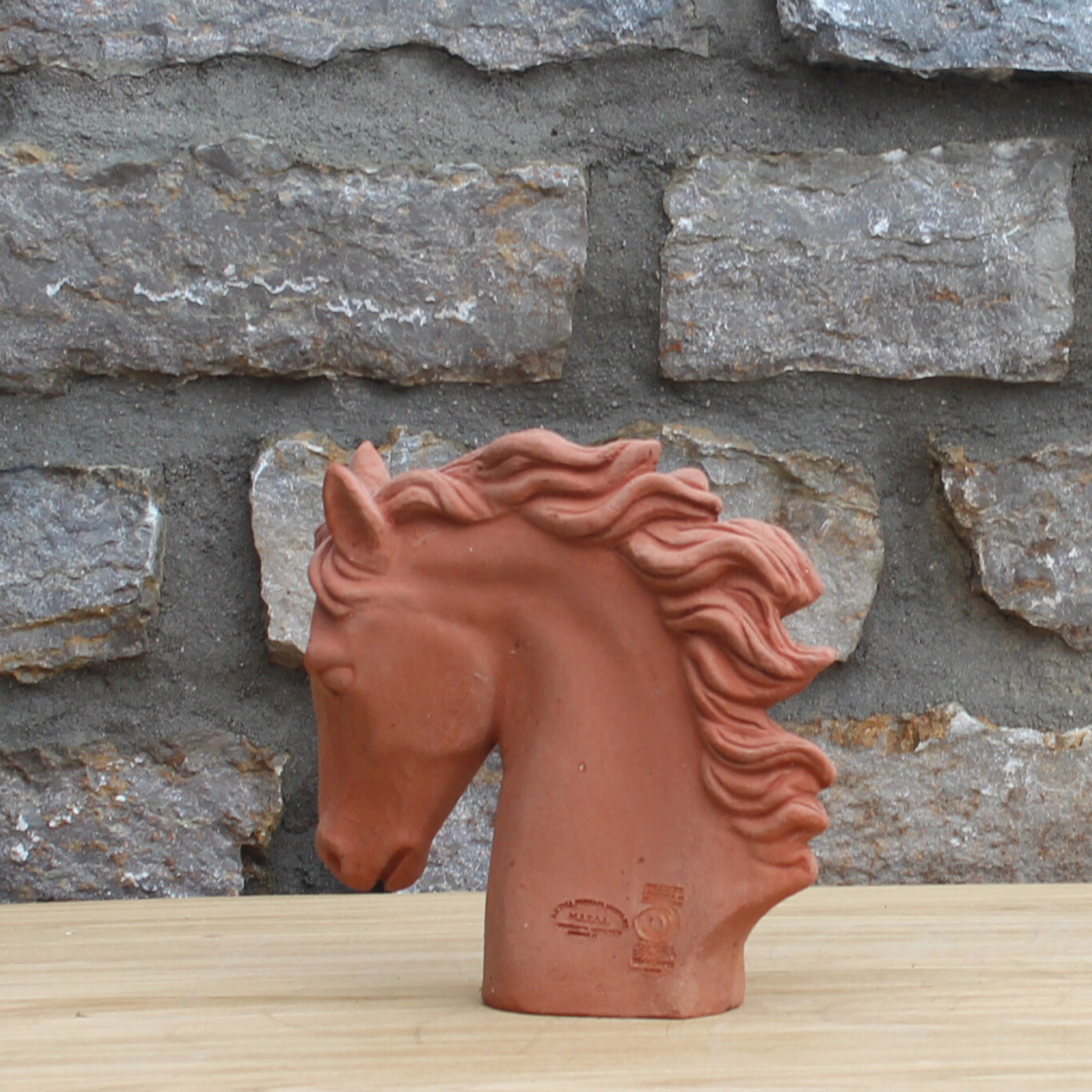 Pferdeskulptur &quot;Testa Cavallo&quot;, 27 x 10 | Höhe 27 cm