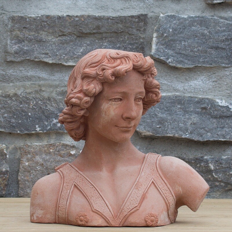 Büste &quot;Busto David-Verrocchio&quot;, Breite 32 | Höhe 31 cm