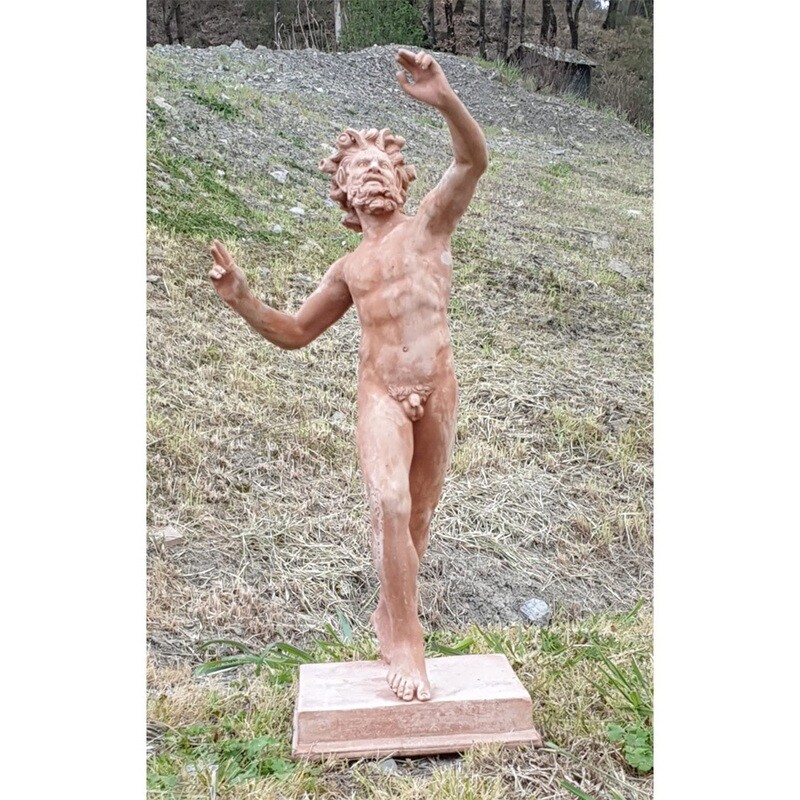 Statue/Figur &quot;Fauno Danzante aus Pompeji&quot;, Höhe 68 cm