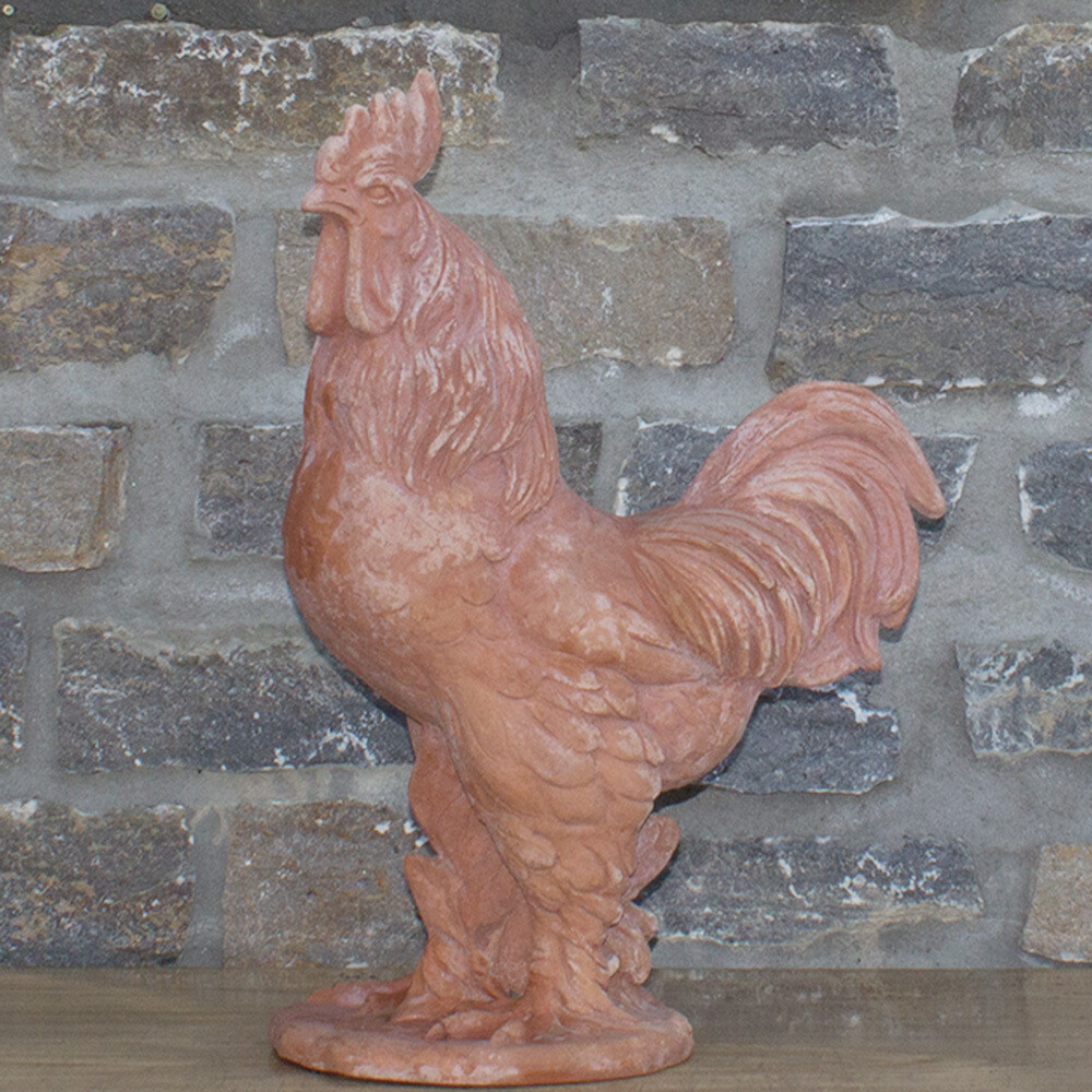 Stolzer Hahn &quot;Gallo Cedrone&quot;, 42 x 24 | Höhe 65 cm