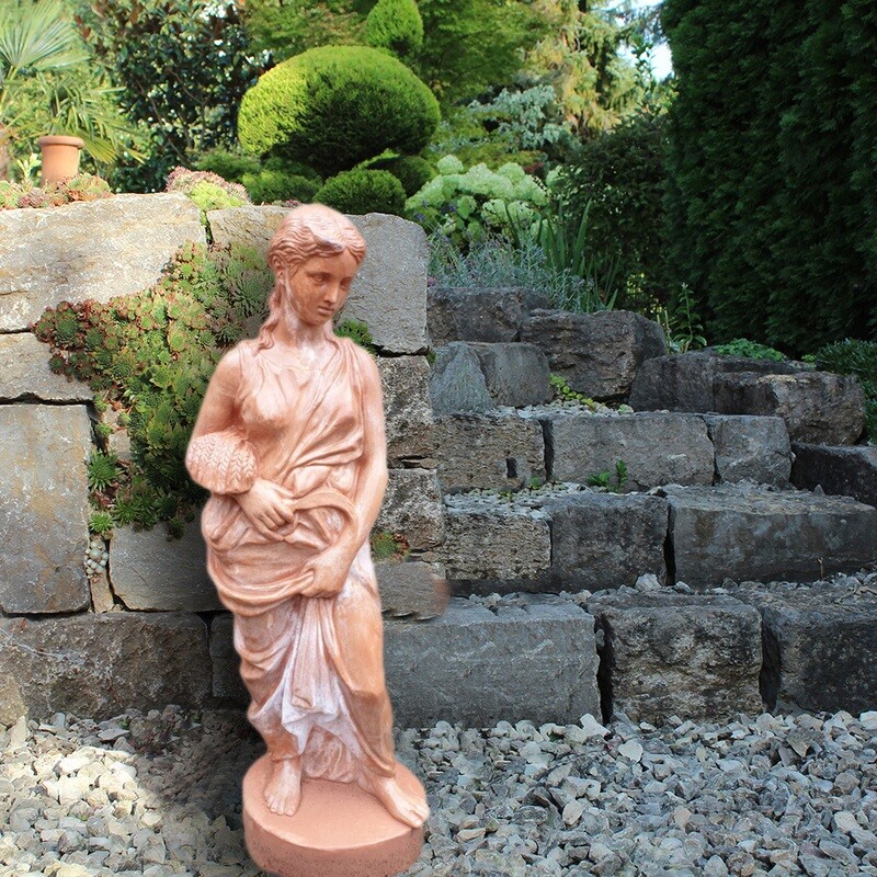 Impruneta Terracotta Statue Sommer, Höhe 125 cm