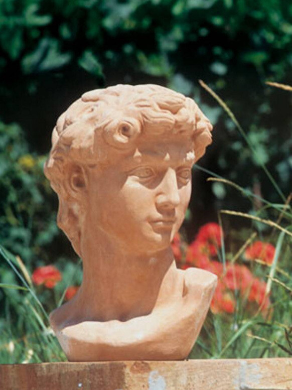 Büste &quot;Testa David Michelangelo&quot;, Höhe 37 cm​