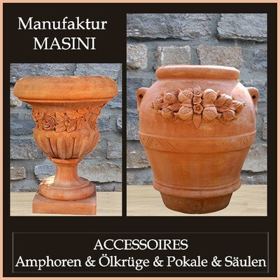 Accessoires - Amphoren, Ölkrüge, Pokale und Säulen