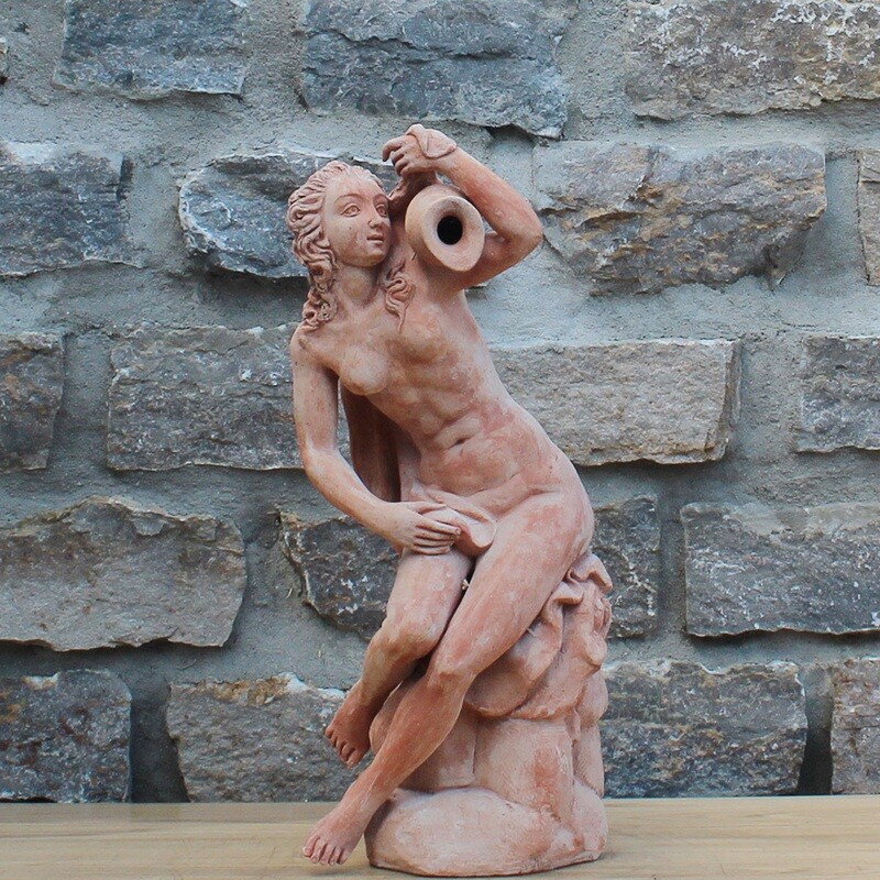 Impruneta Terracotta, Venus mit Krug, Höhe 60 cm