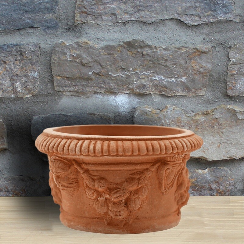 Pflanztopf &quot;Vaso Ornato Basso&quot;, in verschiedenen Größen erhältlich