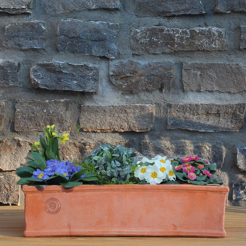Blumenkasten/Pflanzkasten &quot;Liscio Rettangolare&quot;
