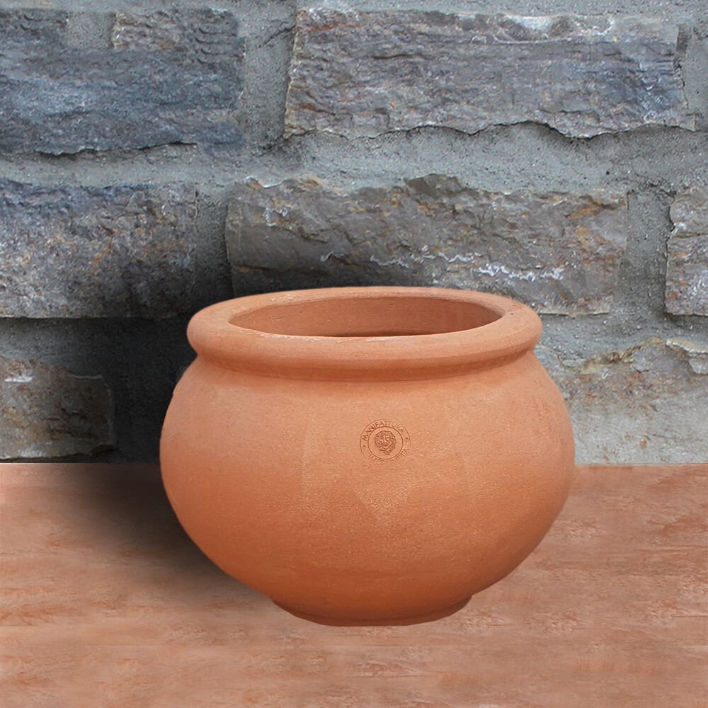 Bauchiger Pflanztopf/Pflanzgefäß "Vaso Corbezzolo", Ø 50 | Höhe 36 cm