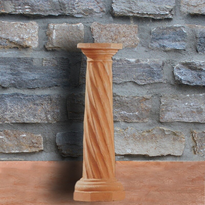 Säule/Sockel/Podest &quot;Colonna tortiglione&quot;, 21 x 21 | Höhe 77 cm