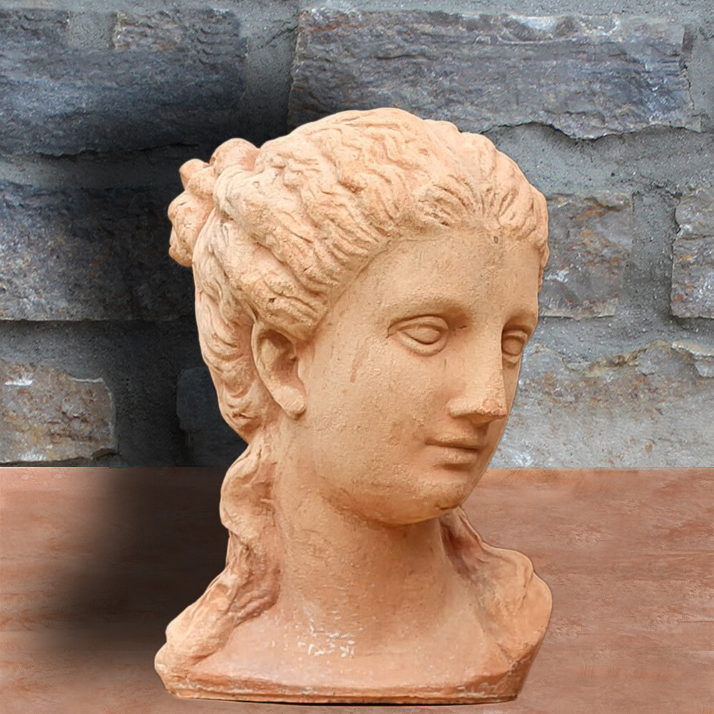 Büste &quot;Testa Abbodanza&quot;, Breite 32 cm | Höhe 34 cm