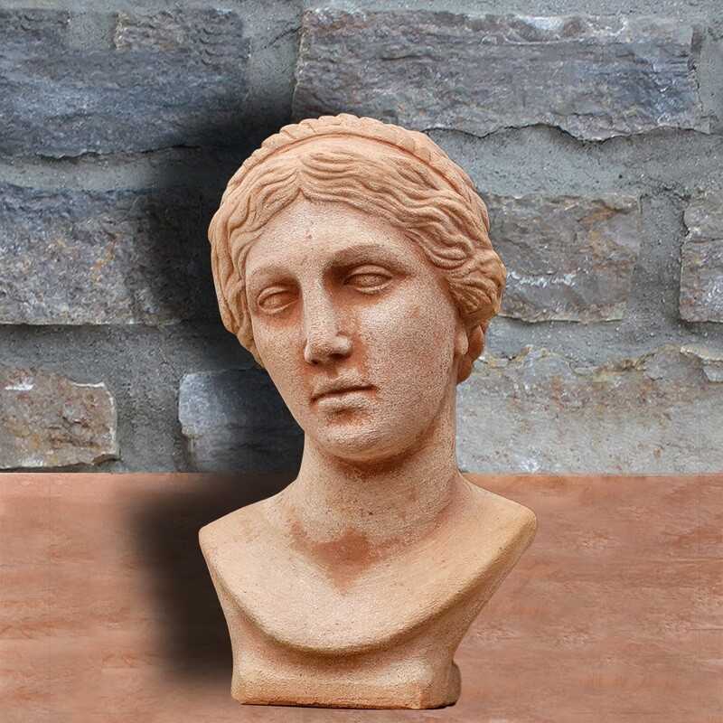 Büste &quot;Testa Roma&quot;, Breite 20 cm | Höhe 38 cm
