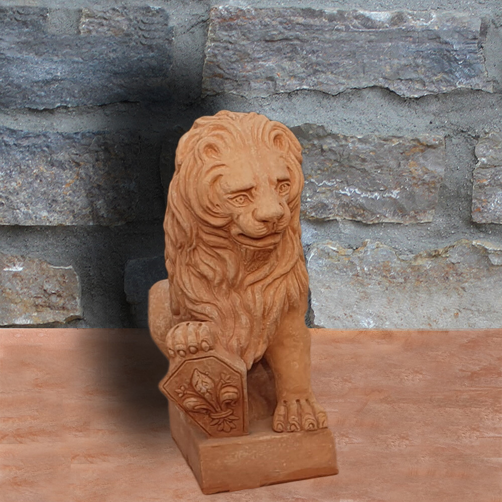 Dekorativer Löwe &quot;Leone Marzocco&quot;, Höhe 38 cm
