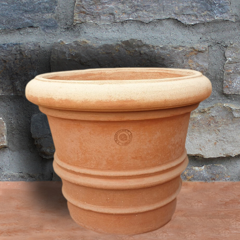 Pflanztopf &quot;Vaso doppia borda&quot;, erhältlich in verschiedene Größen
