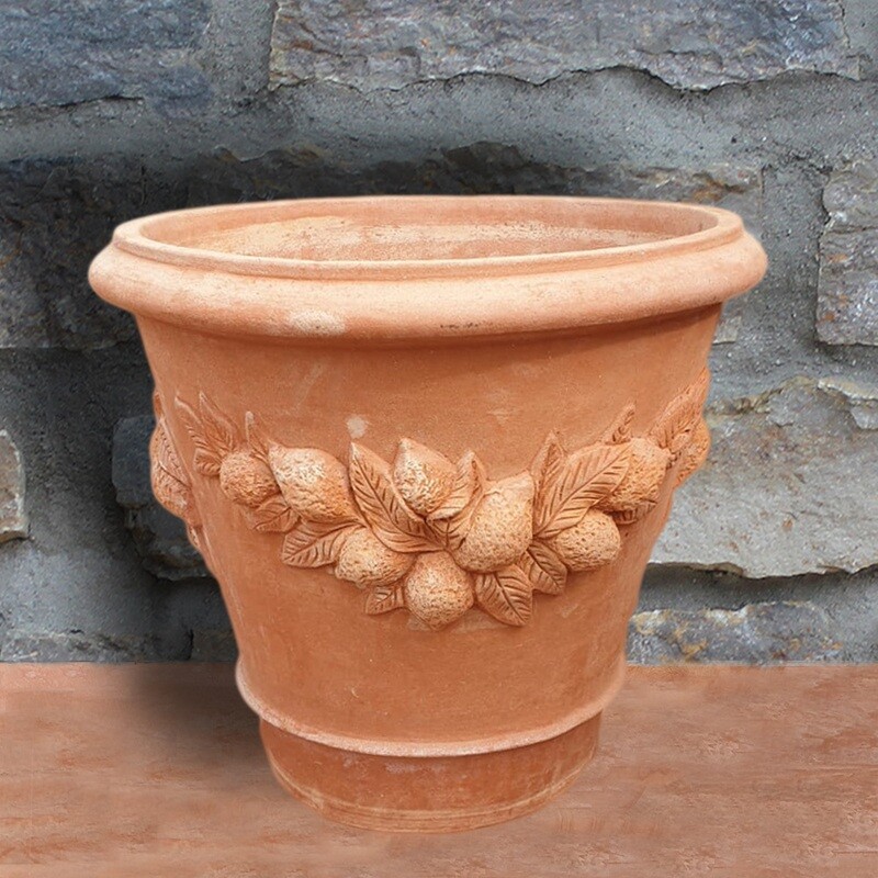 Pflanztopf &quot;Vaso con frutta&quot;