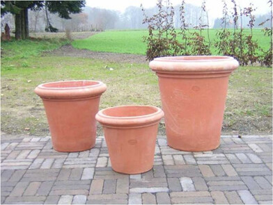 Klassischer Pflanztopf/Pflanzgefäß &quot;Vaso Camelia Antik&quot;,  Ø innen 53 cm | Höhe 65 cm