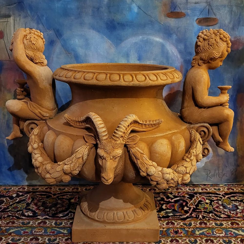 Verzierter Pokal, ein Unikat, Ø 60 | Höhe 60 cm