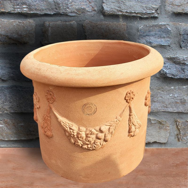 Pflanztopf &quot;Enrico Festonato&quot;, | Ø Innen 50 cm| Höhe 50 cm
