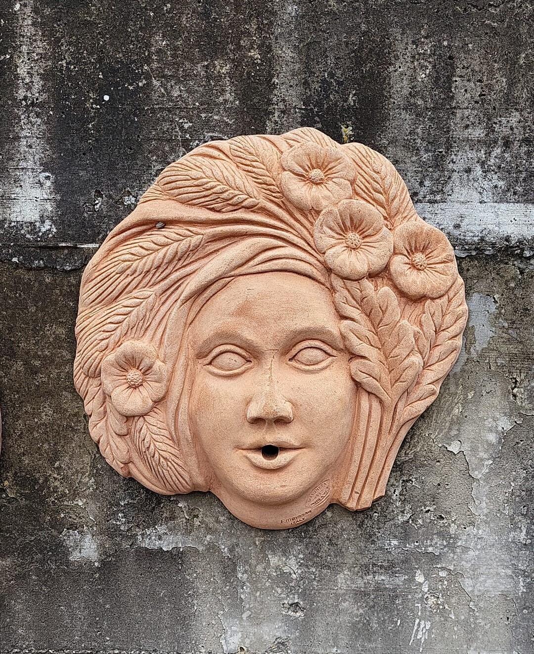Medusa Frau Palmeri Wandornament, Ø 48 cm 1 Stück Lieferbar