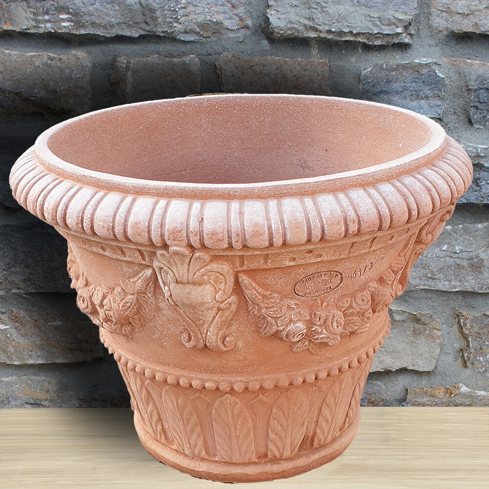 Pflanztopf "Vaso Ornato Medici", Ø innen 30 | Ø außen 39 cm | höhe 31 cm