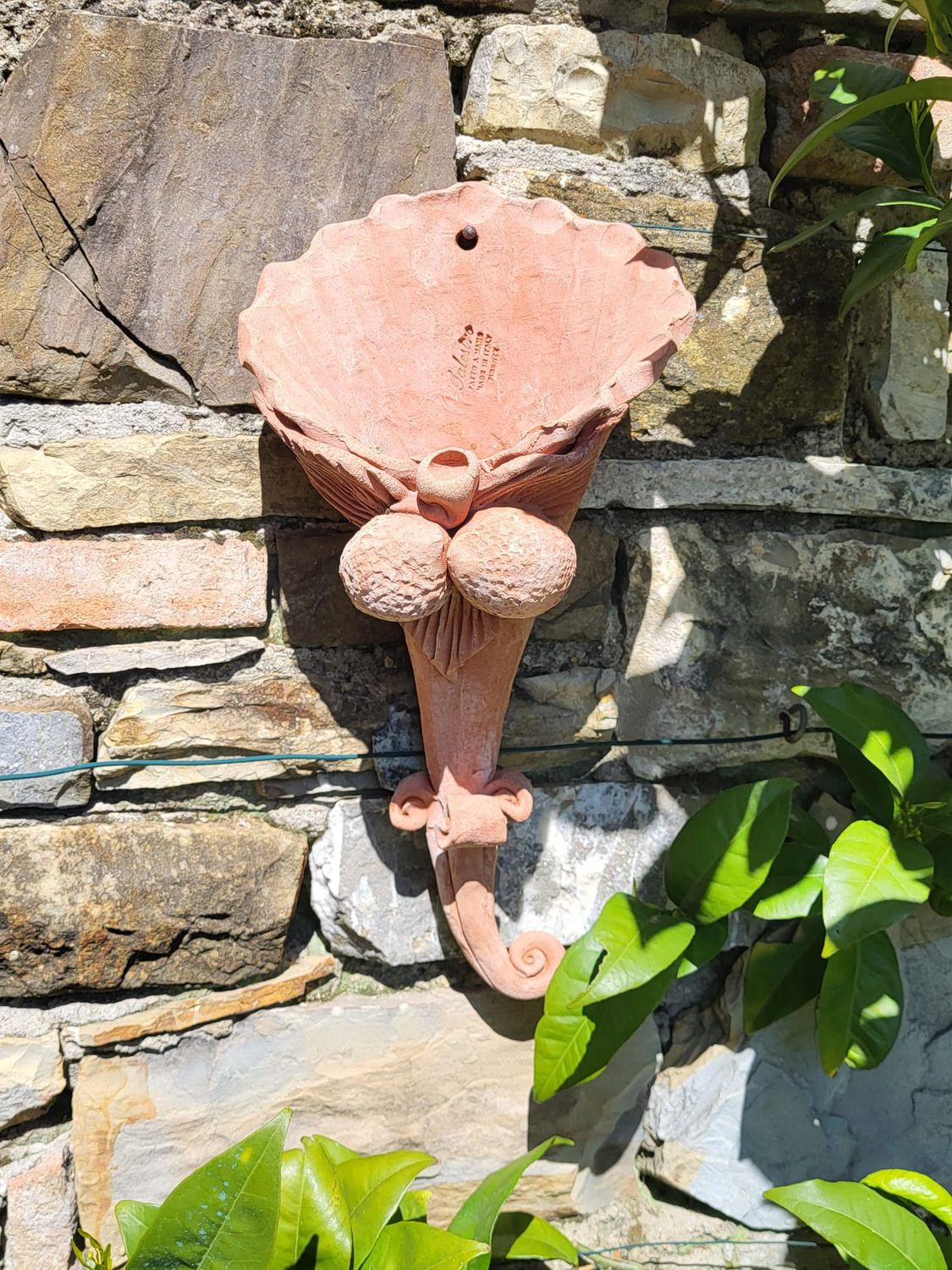 Wandschale Ø 20 cm | höhe 43 cm