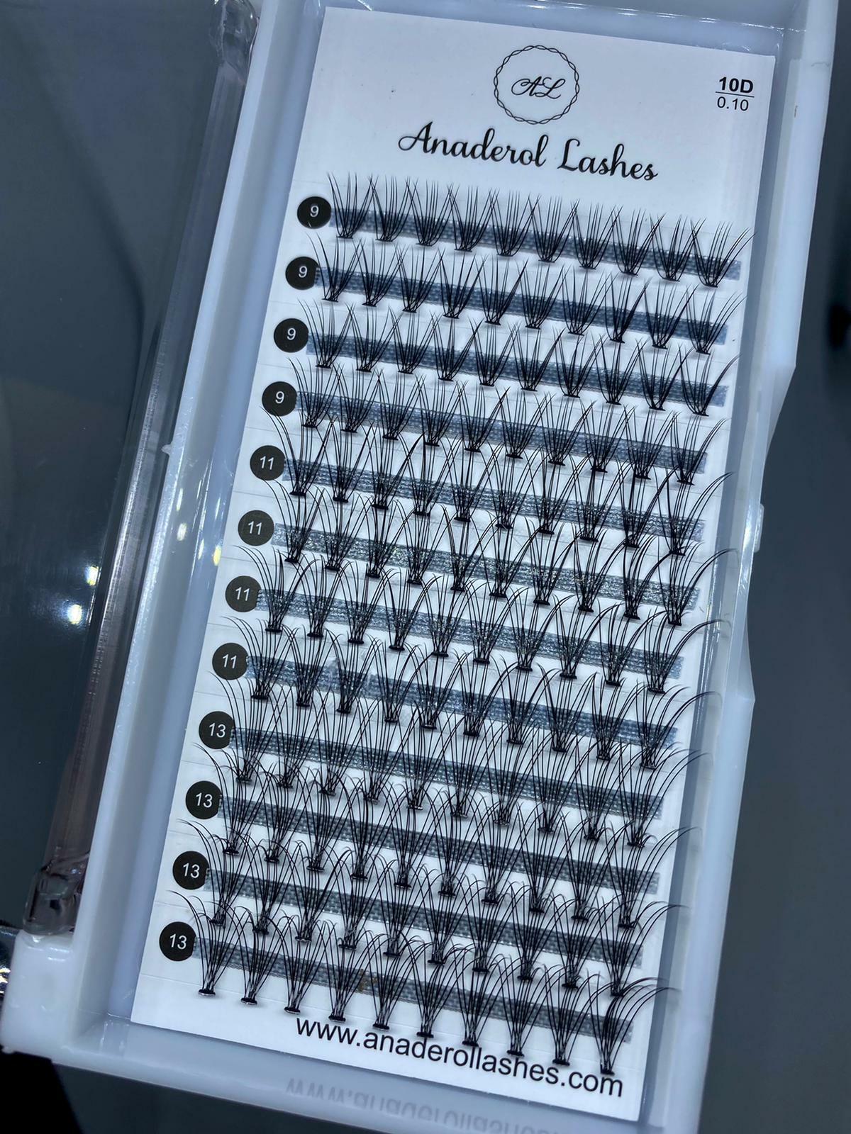 Gene individuale 10D, Dimensiune: Mix (9mm, 11mm, 13mm)