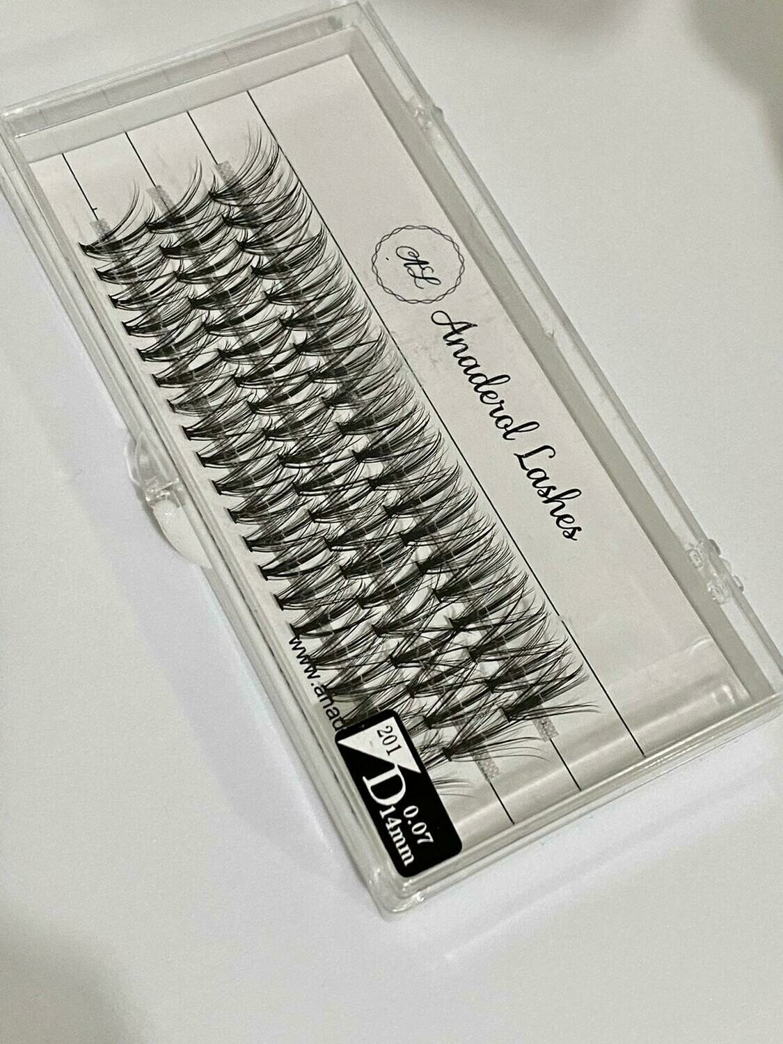 Gene individuale 201 D, dimensiune 14mm, Curbura D
