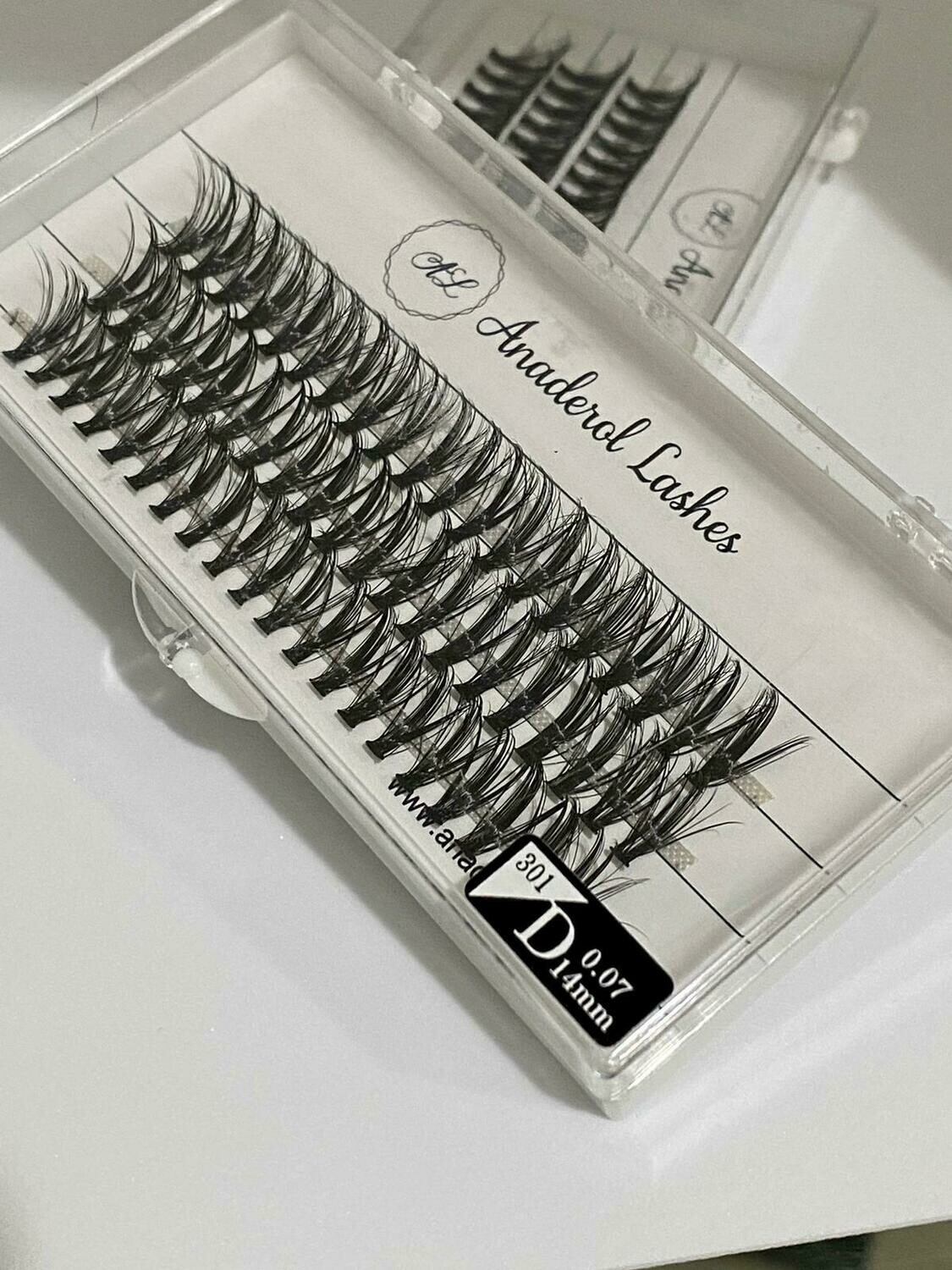 Gene individuale 301 D, dimensiune 14mm, Curbura D