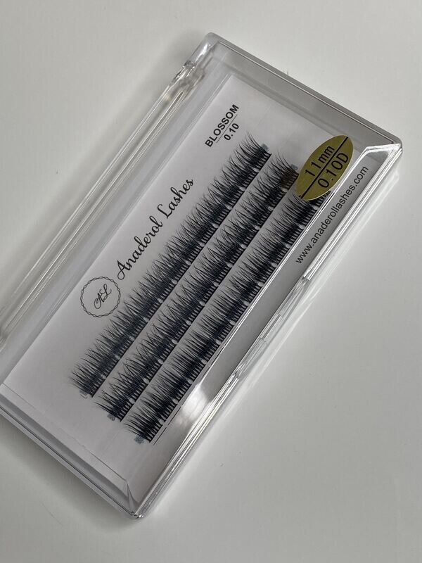 Gene Individuale Blossom, Dimensiune 11mm, curbura D Gene Individuale Blossom, Dimensiune 11mm, curbura D