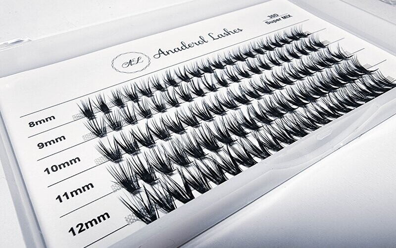 Gene individuale 30D, super mix (8mm - 12mm) Gene individuale 30D, super mix (8mm - 12mm)