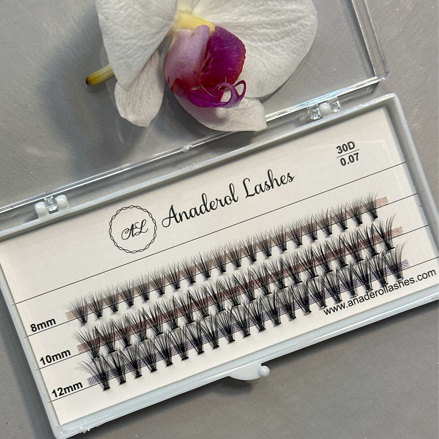 Gene individuale Soft 30D, Dimensiune: Mix (8mm, 10mm, 12mm)