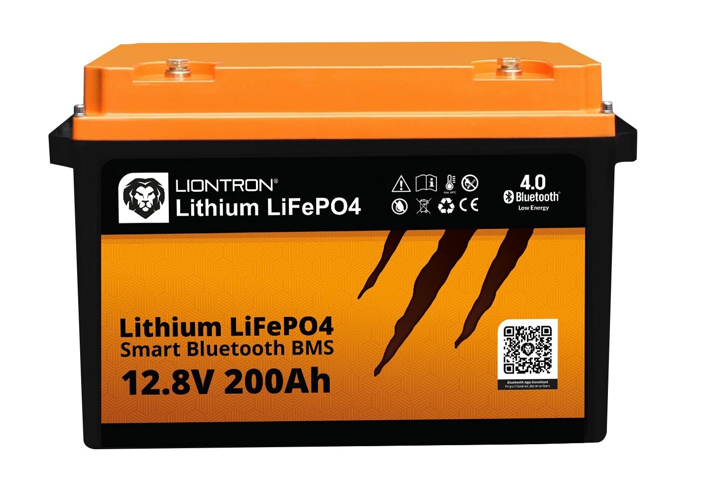 LIONTRON LiFePO4 LXArctic smart BMS 12,8V 200Ah Marine IP67