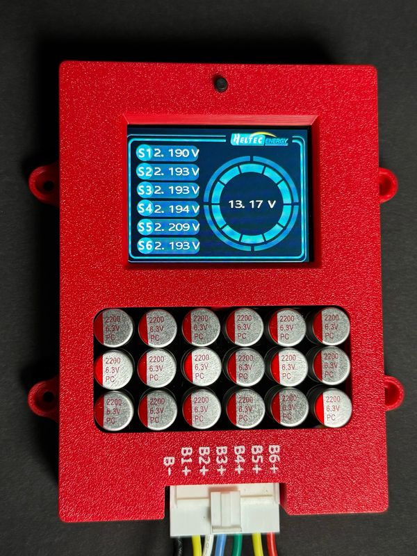 Heltec 4-6S 5A LTO aktiv Balancer mit Display Heltec 4-6S 5A LTO aktiv Balancer mit Display