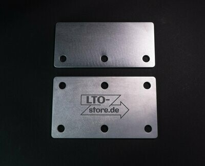 Aluminium-Verbinderset für 18 LTO-Zellen 3P6S mit LTO-Store-Gravur