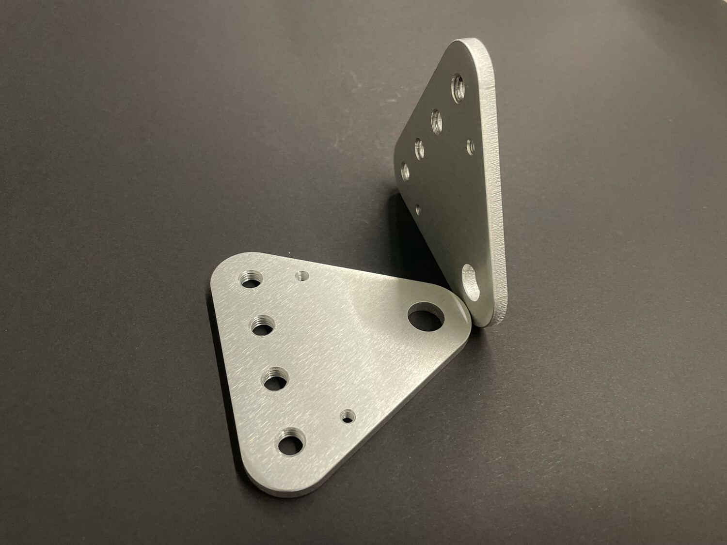 LTO Single-Bank Endstücke aus Aluminium, Paar