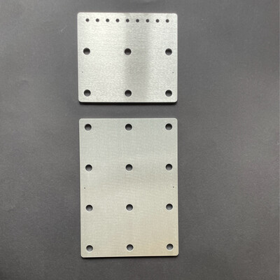 Aluminium-Verbinderset für 36 LTO-Zellen 6P6S, Anordnung 3 x 12