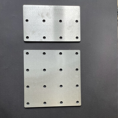 Aluminium-Verbinderset 48 LTO-Zellen 8P6S (4×12) Aluminium-Verbinderset für 48 LTO-Zellen 8P6S, Anordnung 4 x 12