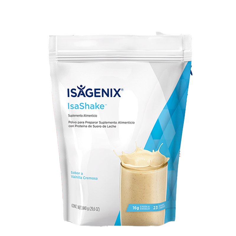 Isagenix Isashake Vainilla- Malteada Para 21 dias de 840 Grs