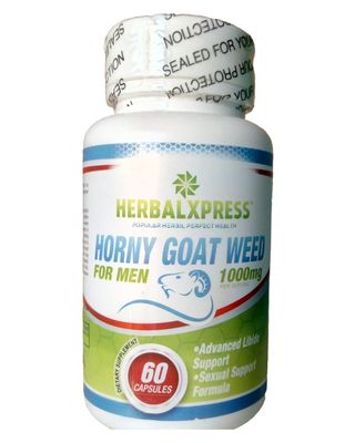 Revitalize Your Vitality with Herbalxpress Horny Goat Weed for Men - 60 Capsules