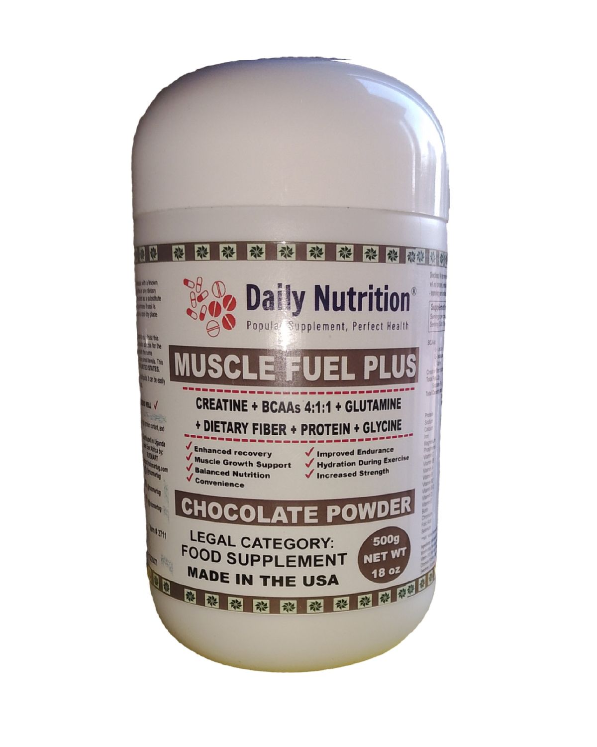Daily Nutrition Muscle Fuel Plus is the perfect way to accelerate your muscle growth.